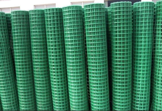 Q235 PVC Coated Wire Mesh Roll Heavy Duty Garden Fence Panels 60x60mm