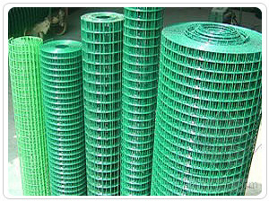 il PVC verde di 60*80mm ha ricoperto il cavo saldato Mesh For Construction non che arrugginisce